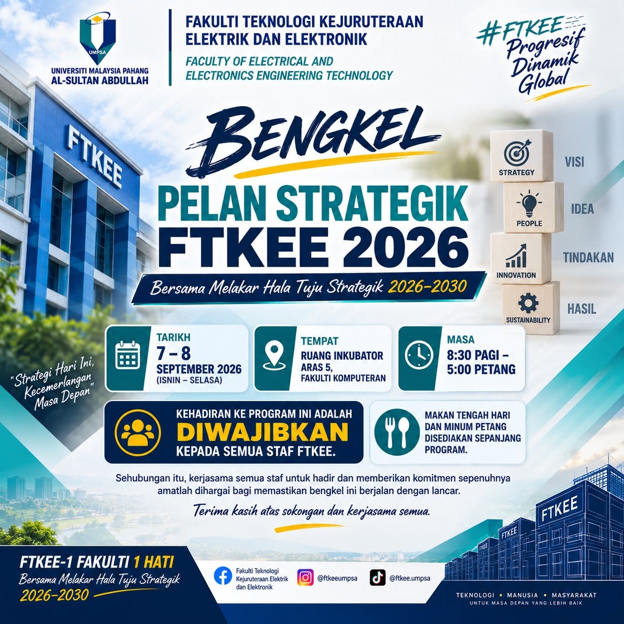 Bengkel Pelan Strategik FTKEE 2026 